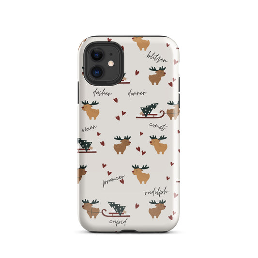 Santa's Sleigh Team Phone Case