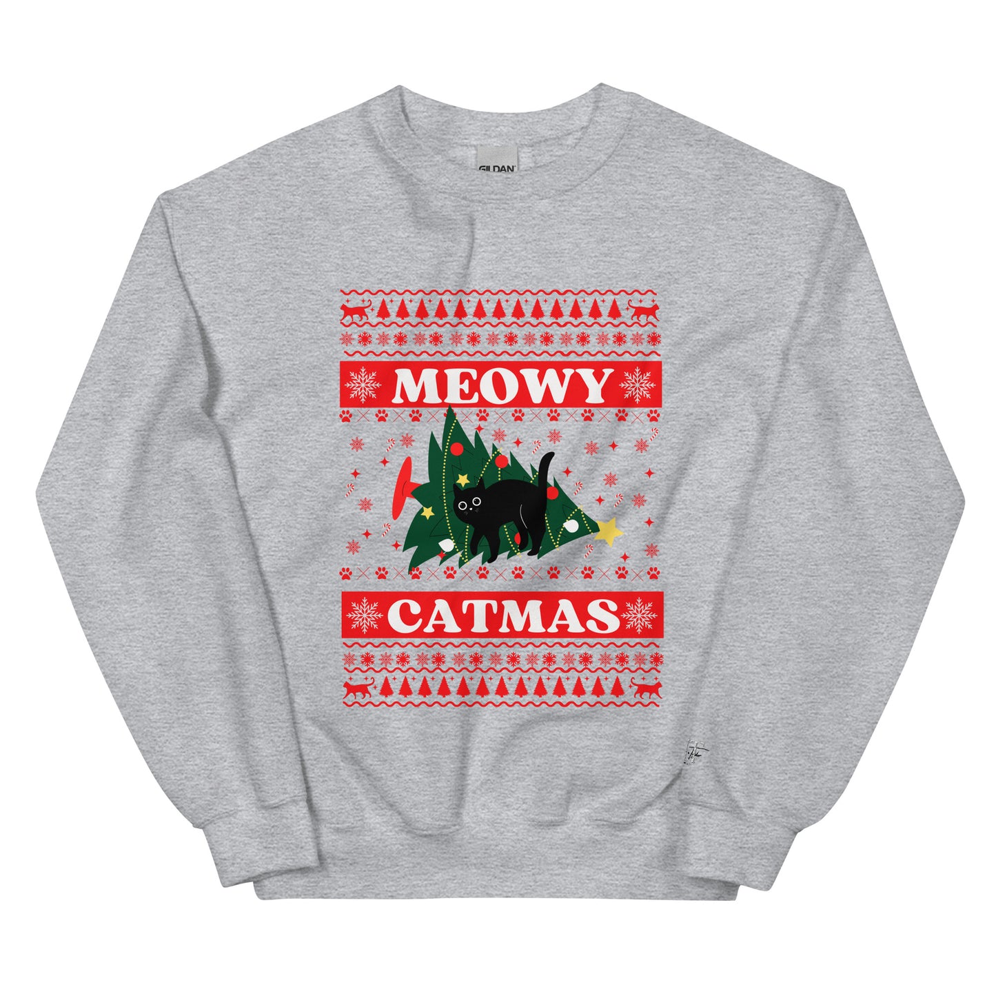 Meowy Catmas Crewneck